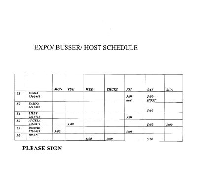 Expo Busser Schedule opt 1